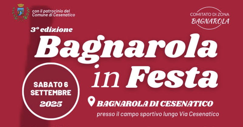 Bagnarola in Festa